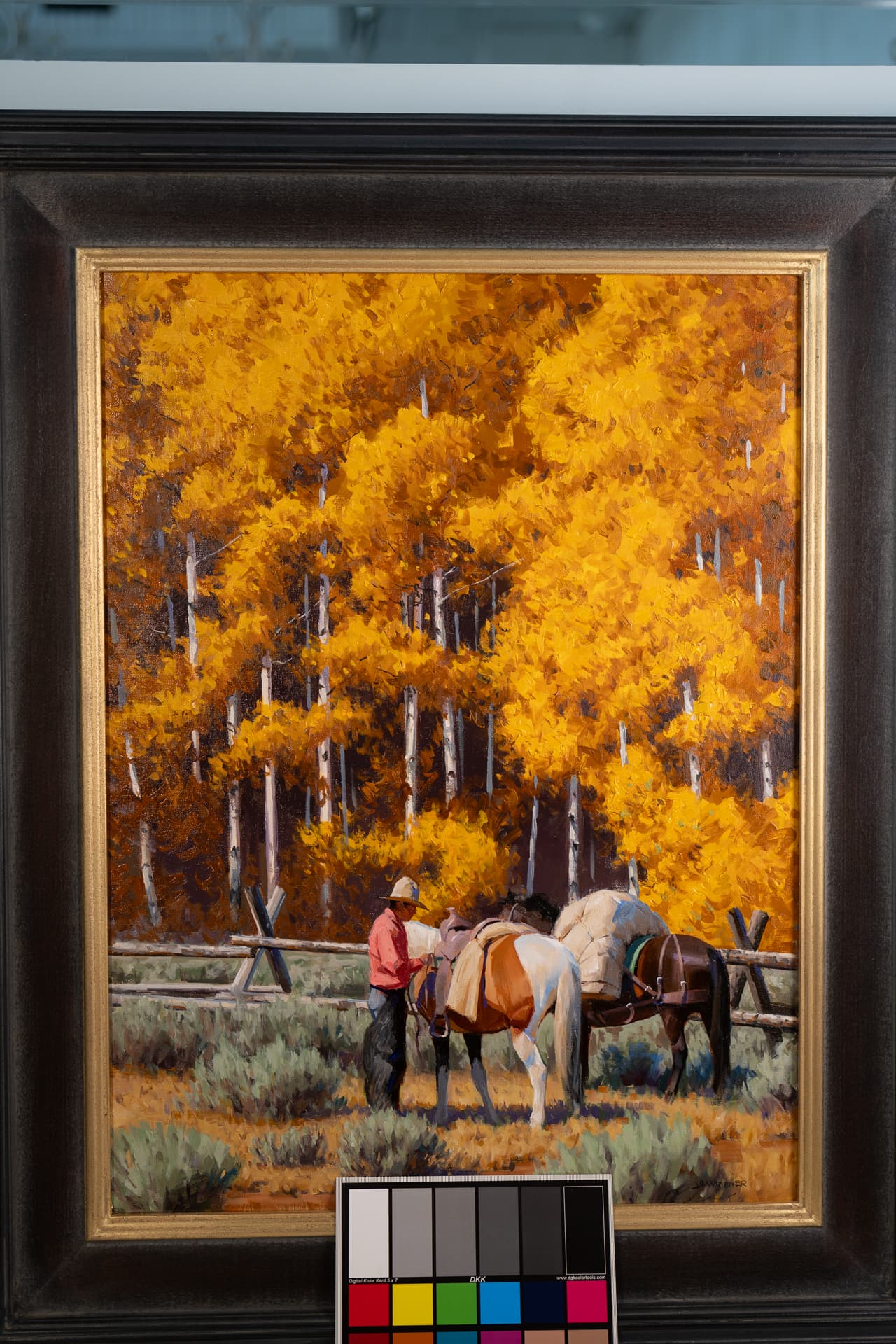 Custom framing example 6