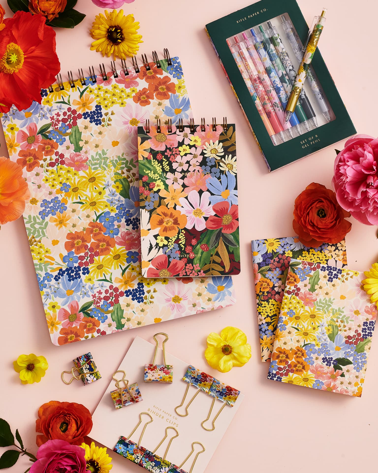 Framed pieces on display