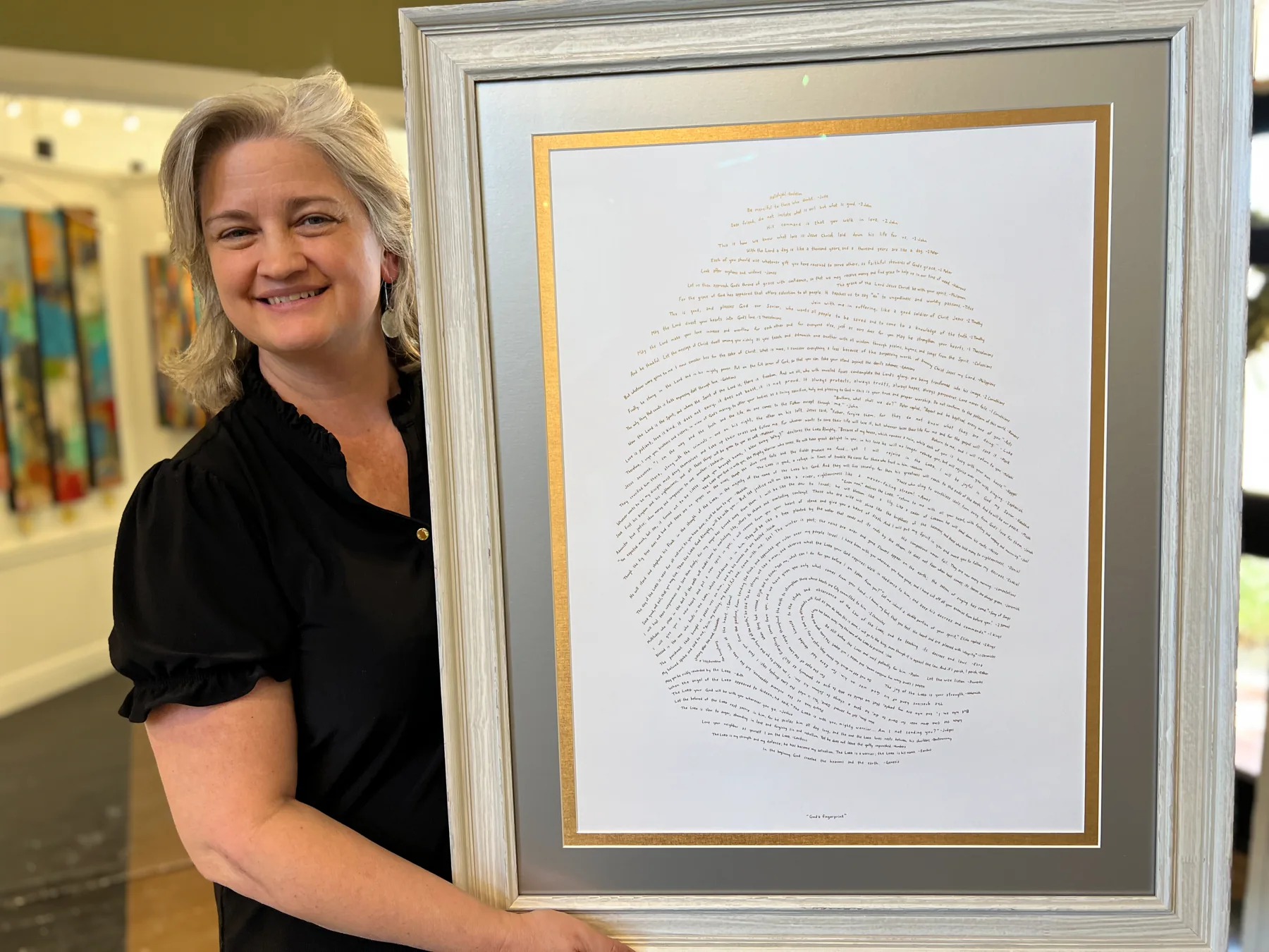 Working with a large frame